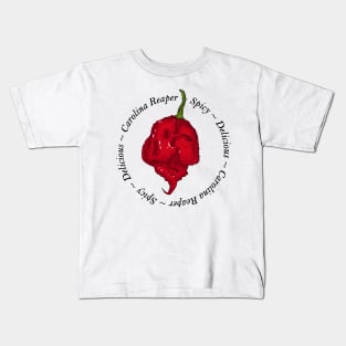 Chili Pepper Carolina Reaper Kids T-Shirt